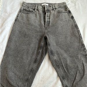 Black washed dynamite jeans